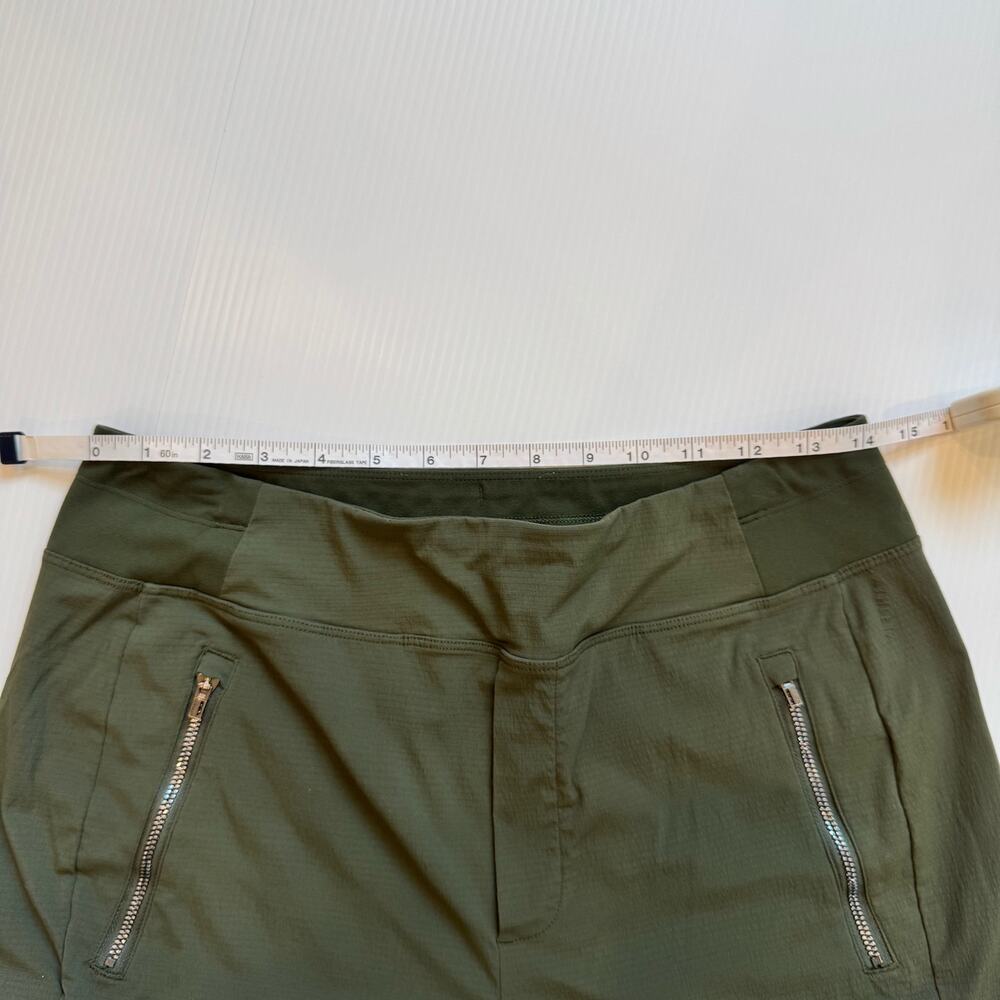 Athleta Trekkie Jogger Pants Olive Green Women’s 8 Gorpcore Athleisure Hiking - Picture 5 of 16